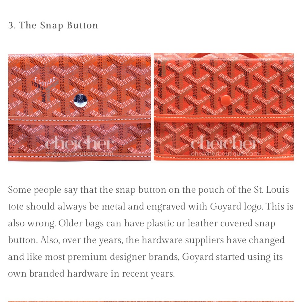 💖Goyard authenticity tips💖 - Picture 7 of 8